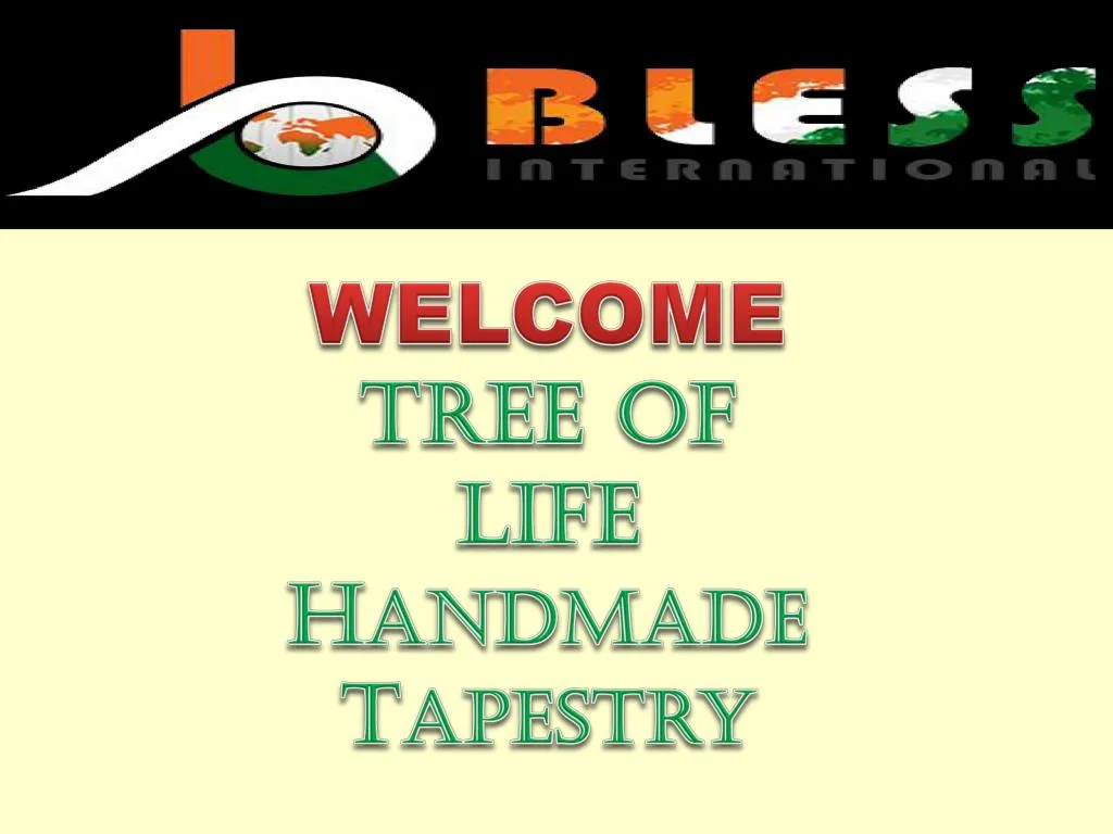 welcome tree of life h andmade t apestry