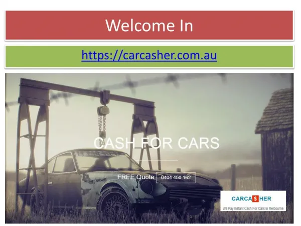 Carcasher.com.au-Melbourne Car Wreckers|Old Scrap Cars Removal Melbourne AUS