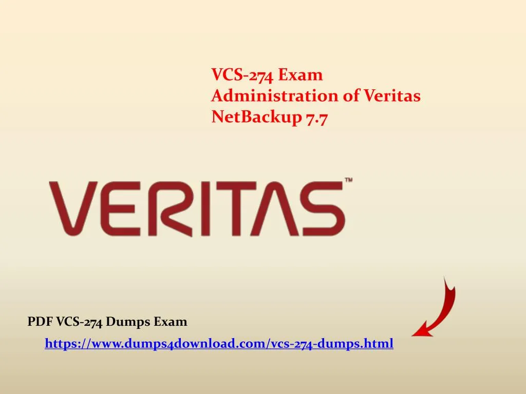 vcs 274 exam administration of veritas netbackup