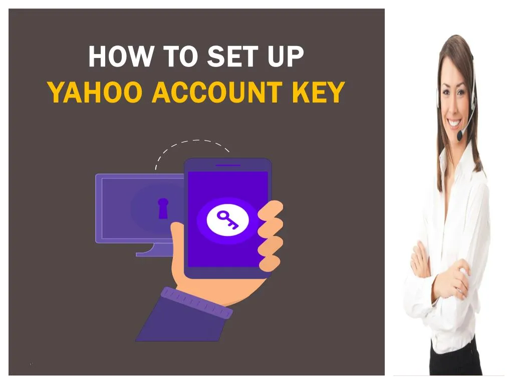 how to set up yahoo account key