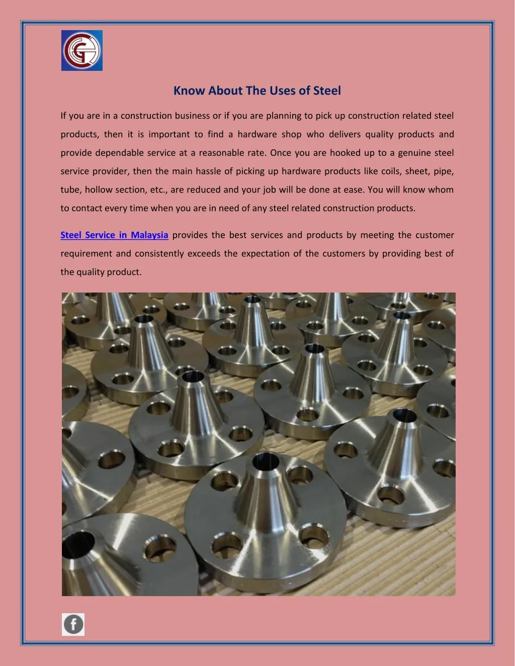 know about the uses of steel