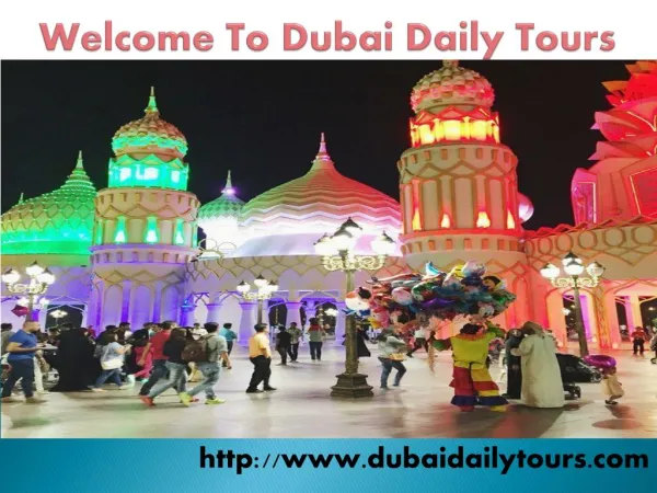 Book Dubai Special Tours Packages