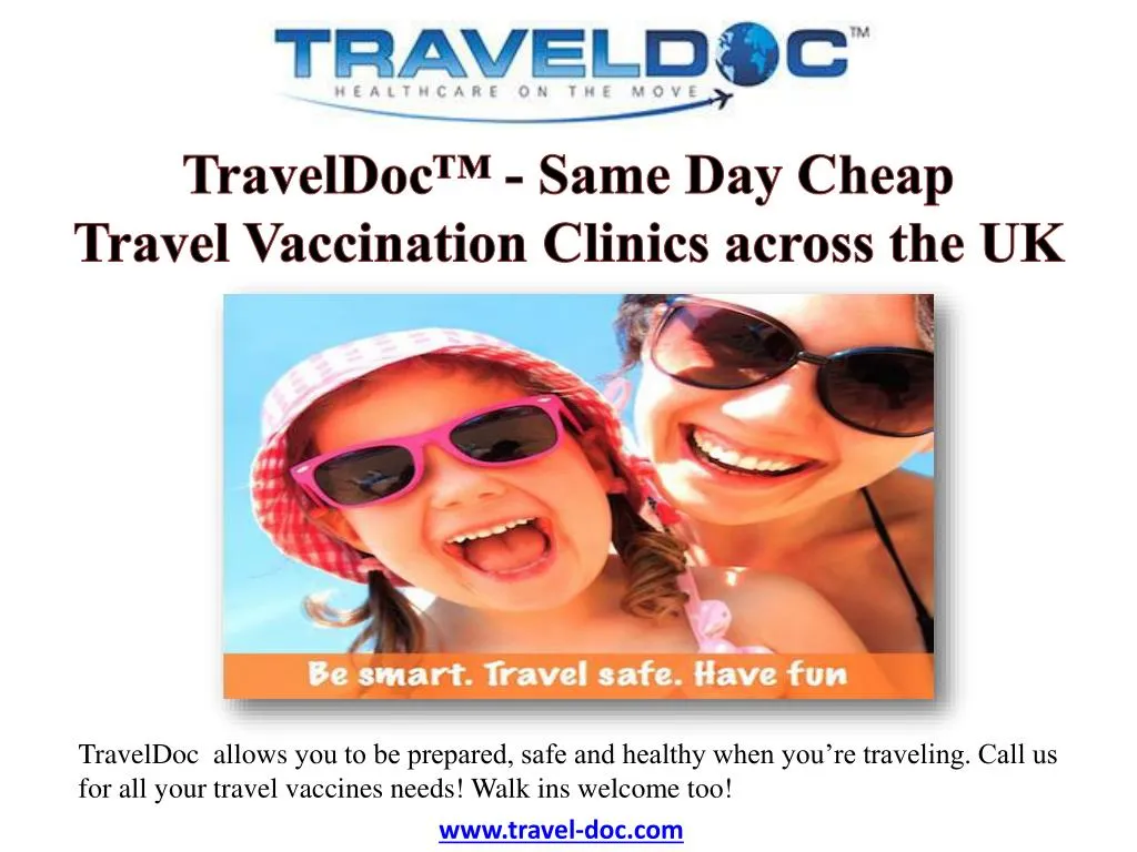 traveldoc same day cheap travel vaccination