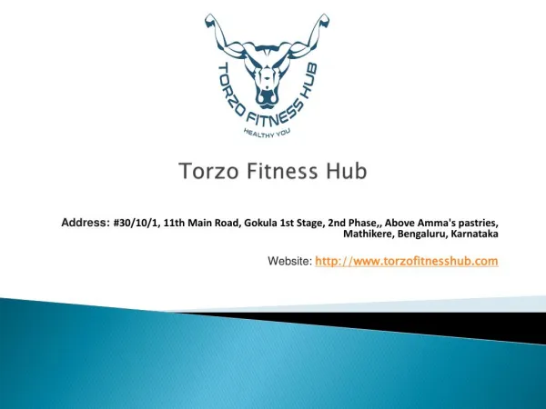 Torzo Fitness Hub