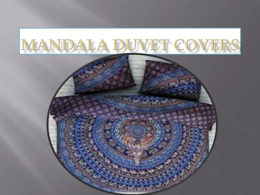 mandala duvet covers