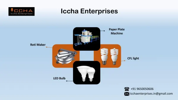 Best Paper Plate Machine in India | Iccha Enterprises