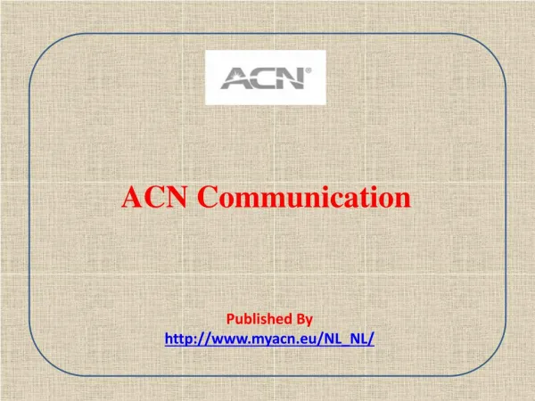 ACN Communication