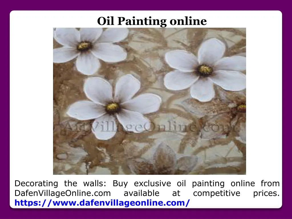 oil painting online