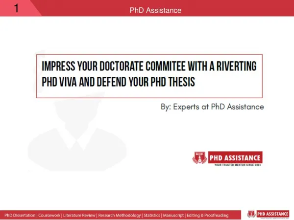 Impress Your Doctorate Committee With a Riveting Phd Viva And Defend Your PhD Thesis