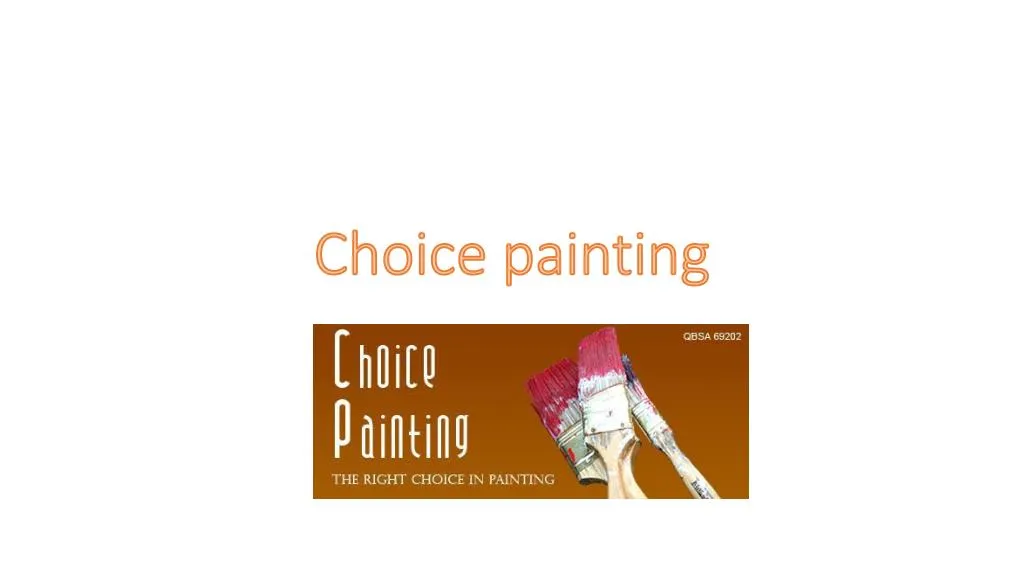 choice painting