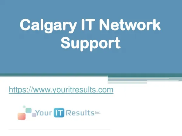 Calgary IT Network Support - www.youritresults.com