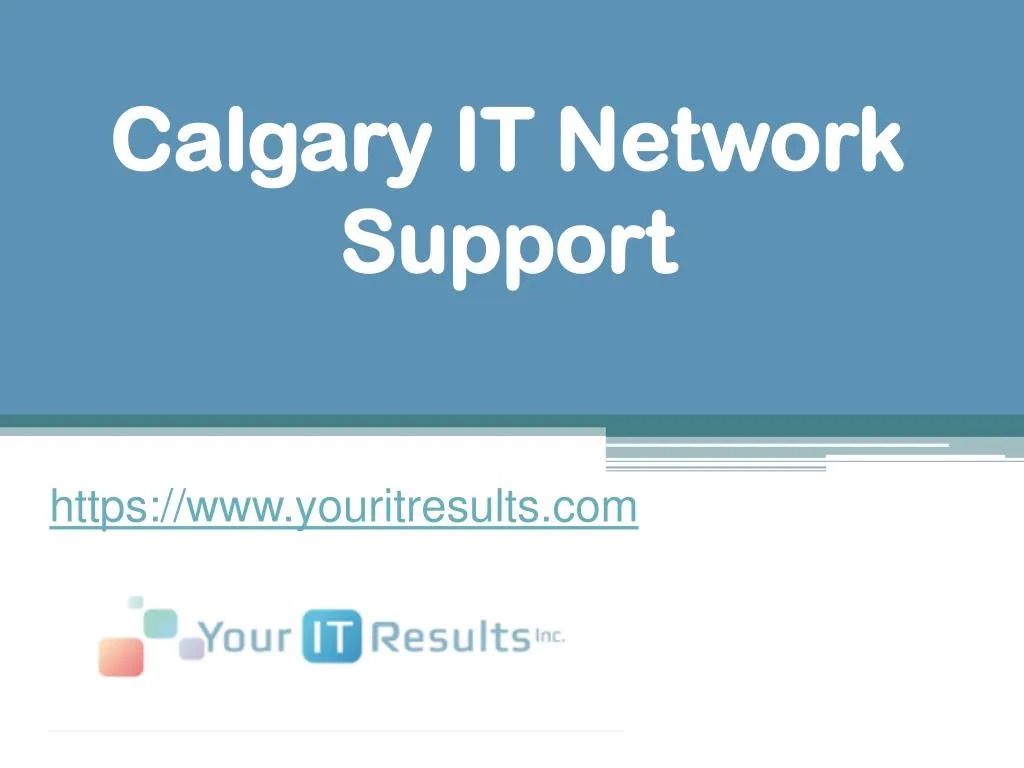 calgary it network support