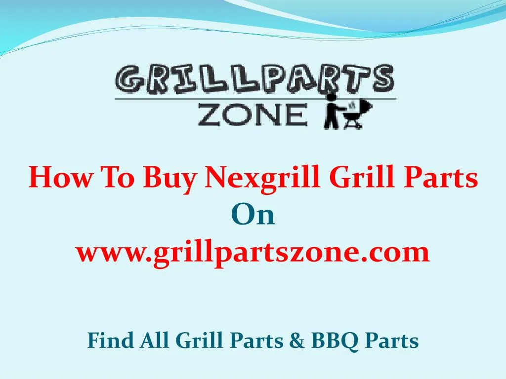 how to buy nexgrill grill parts