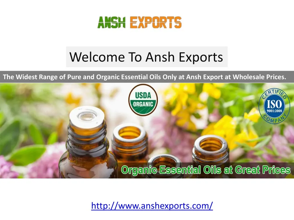 welcome to ansh exports