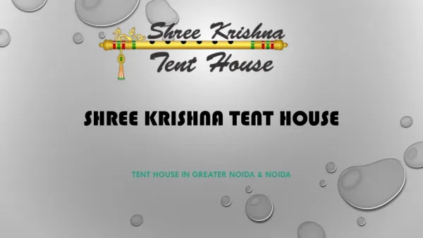 Tent House in Greater Noida, Tent House in Noida