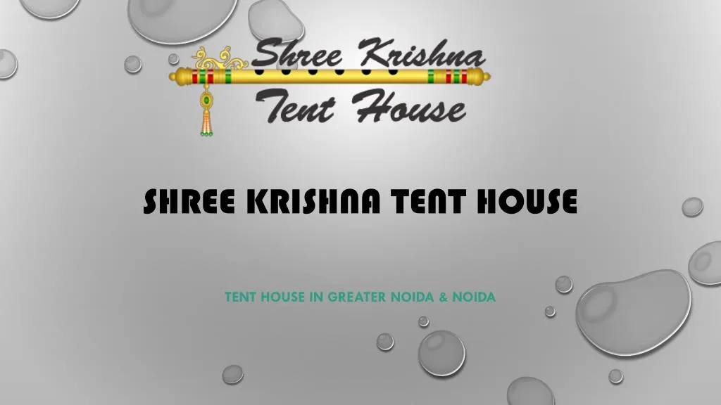 shree krishna tent house