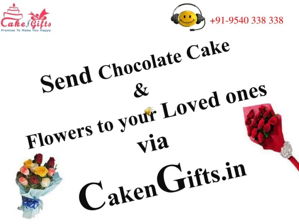 Send Online Chocolate Cake to Your Loved Ones in Bangalore