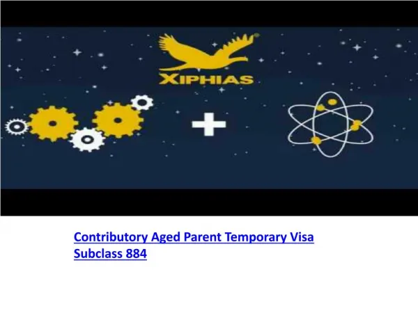 contributory aged parent temporary visa subclass 884