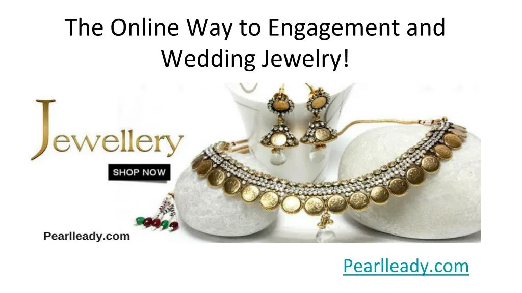the online way to engagement and wedding jewelry