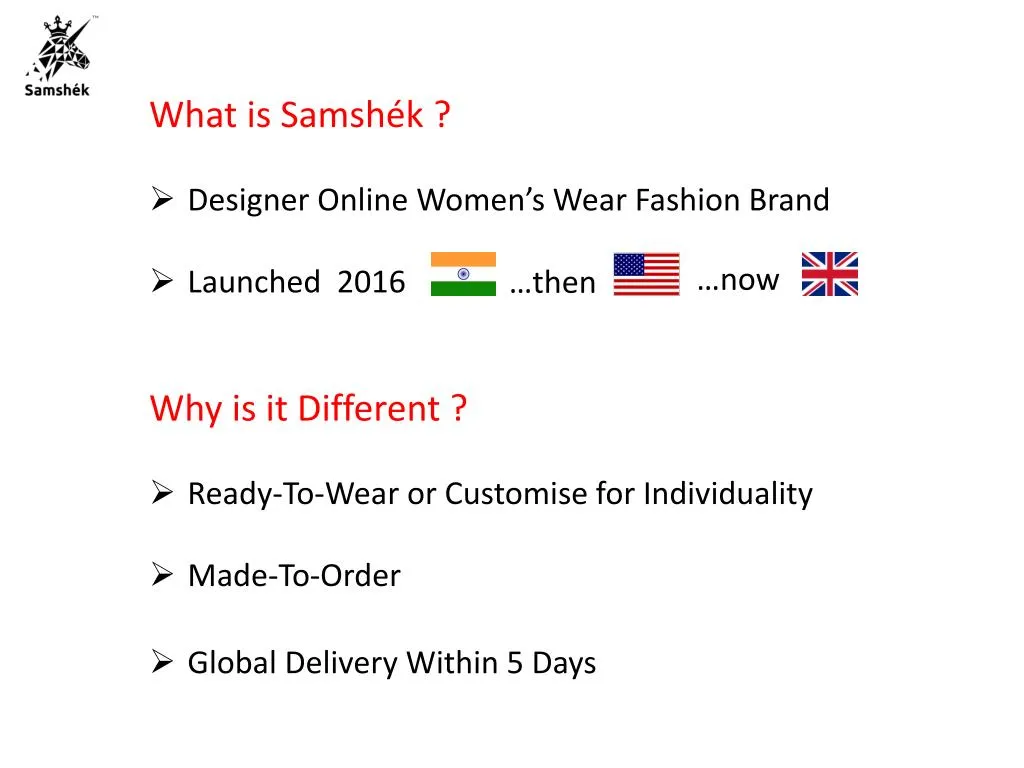 what is samsh k designer online women s wear