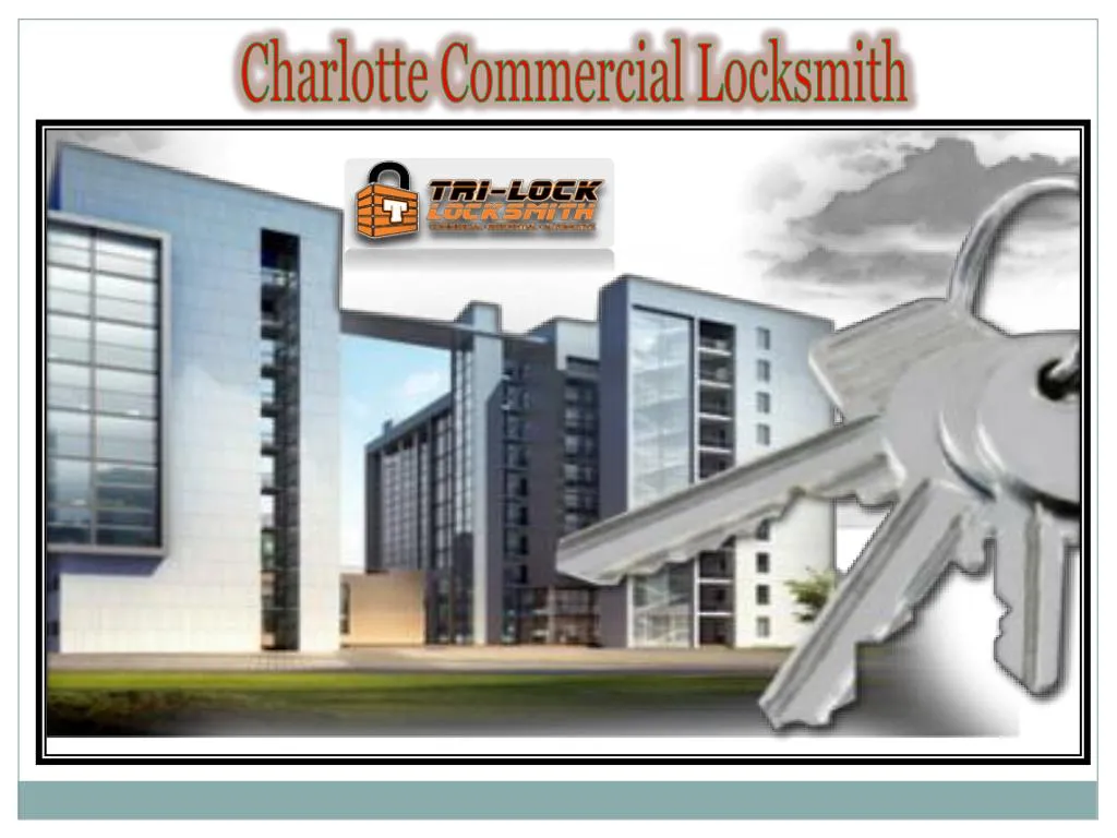 charlotte commercial locksmith