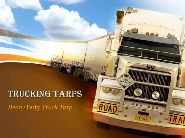Custom Lumber Tarp - Truckingtarps.com