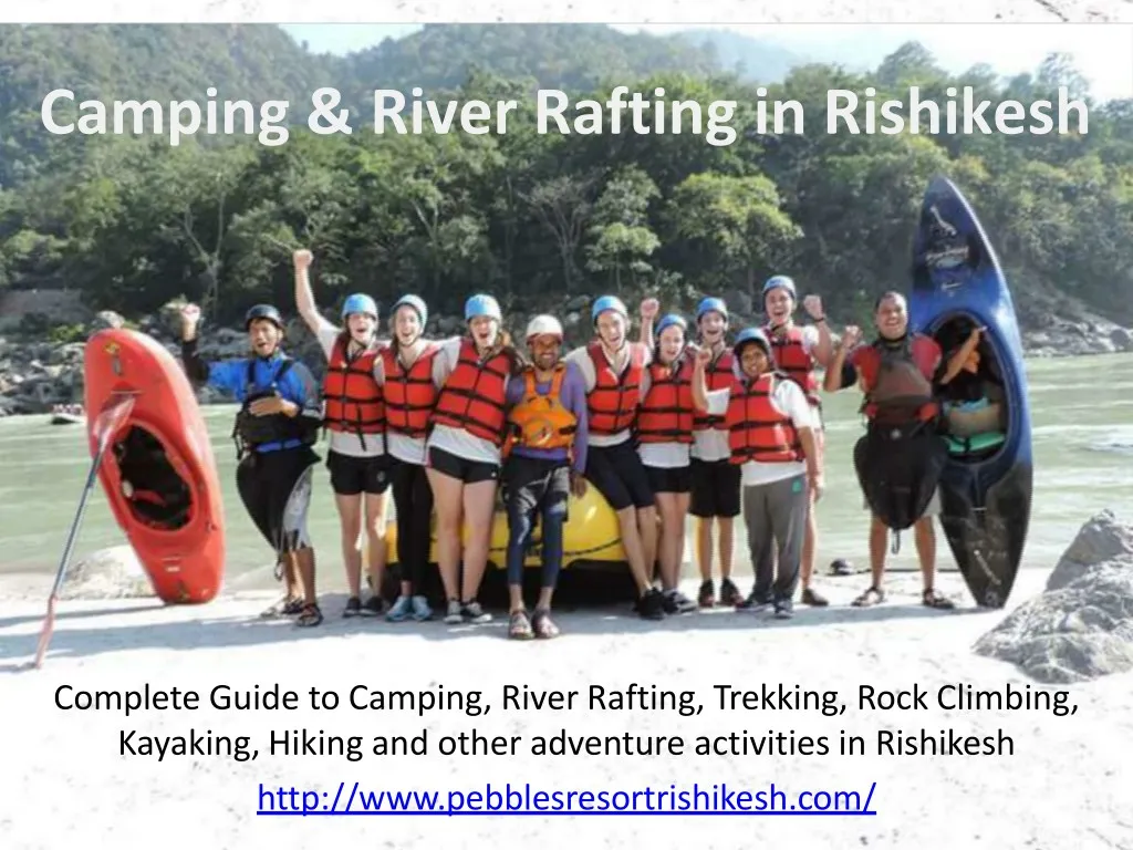 camping river rafting in rishikesh