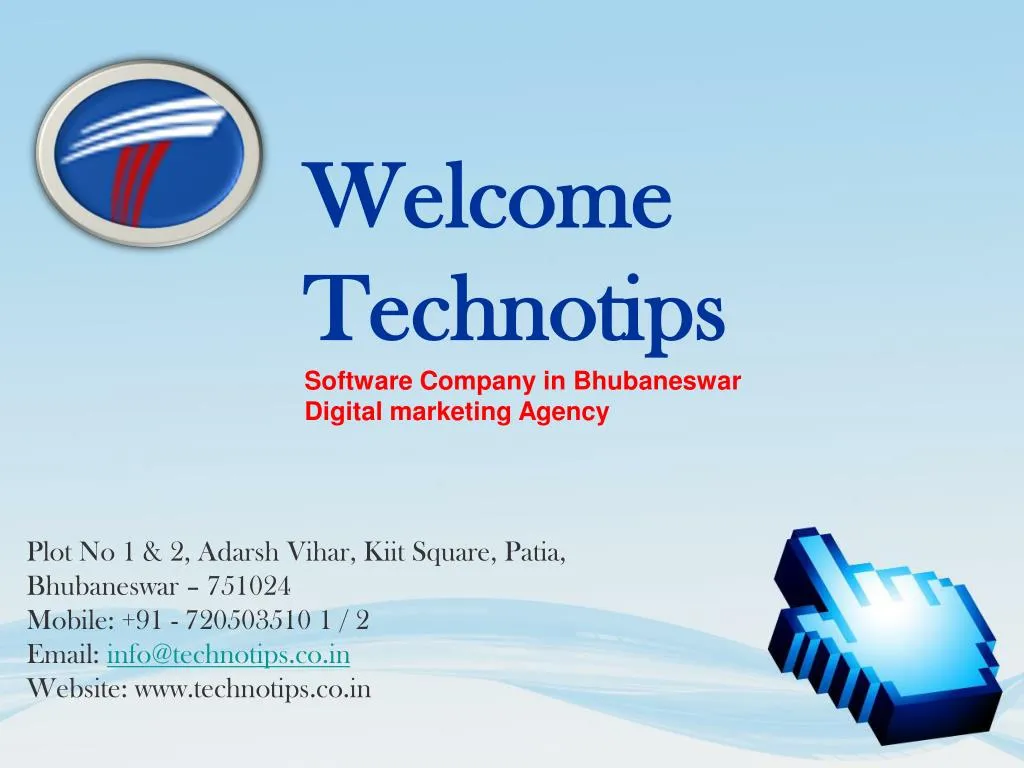 welcome technotips software company