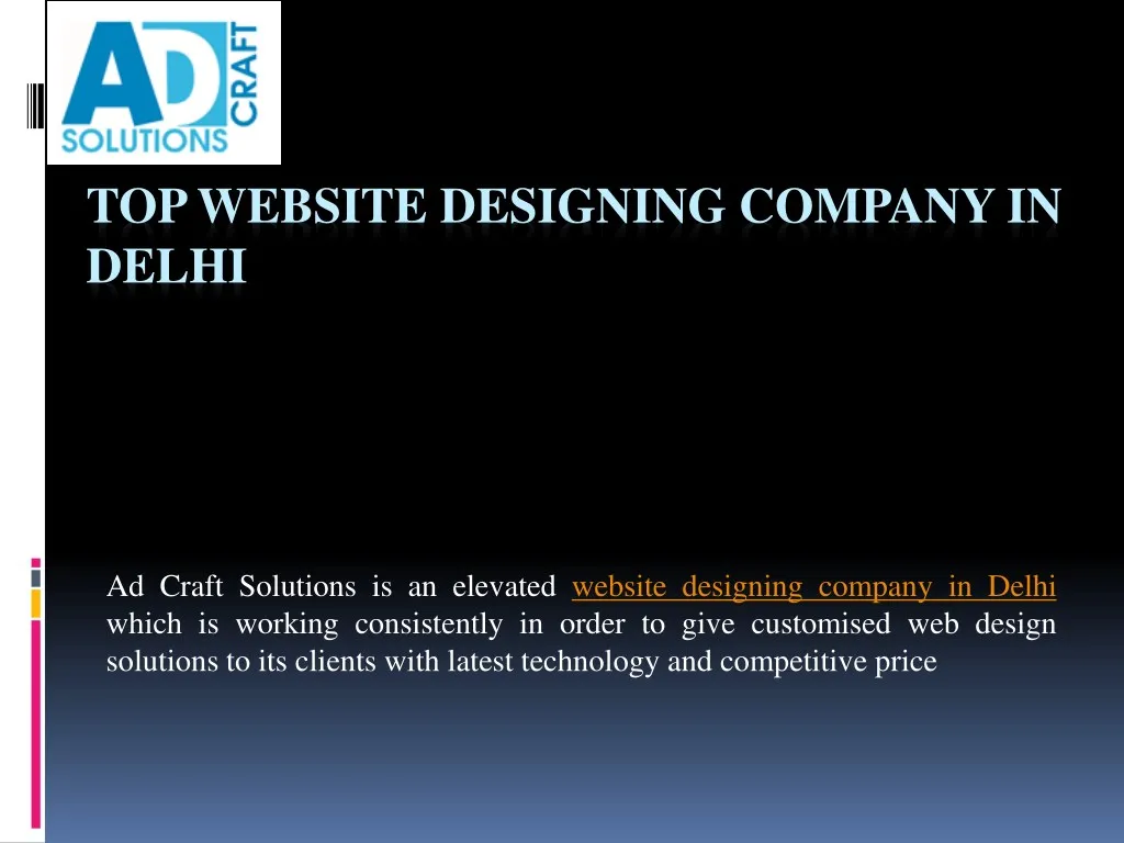 top website designing company in delhi
