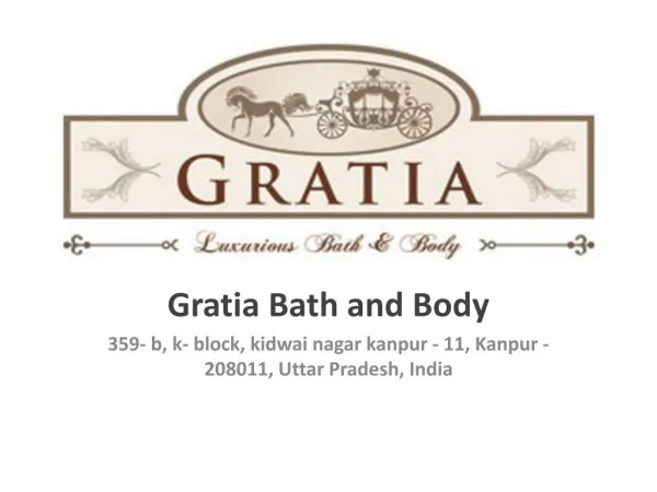 Gratia Bath and Body