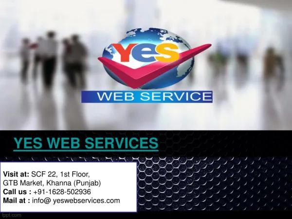 YES WEB SERVICES Training & Services