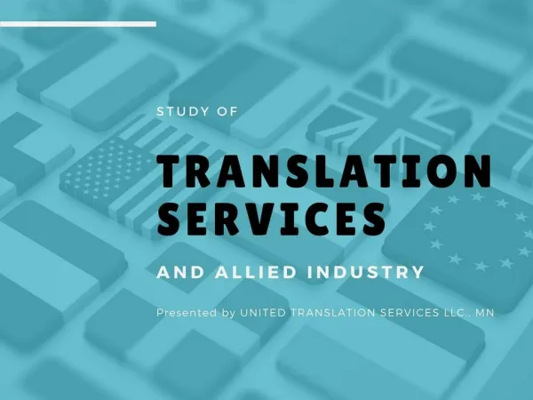 Study of Translation Services Industry