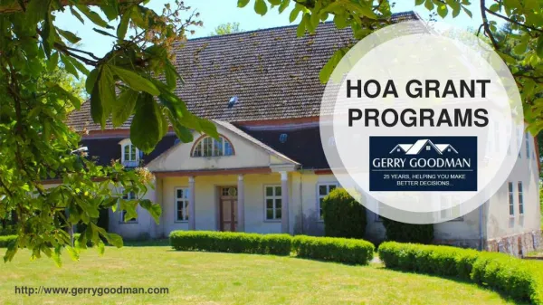 HOA Grant Program