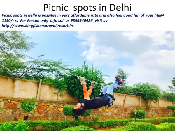 Picnic spots in delhi