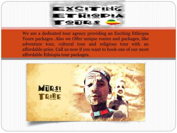 Tour Operator in Ethiopia