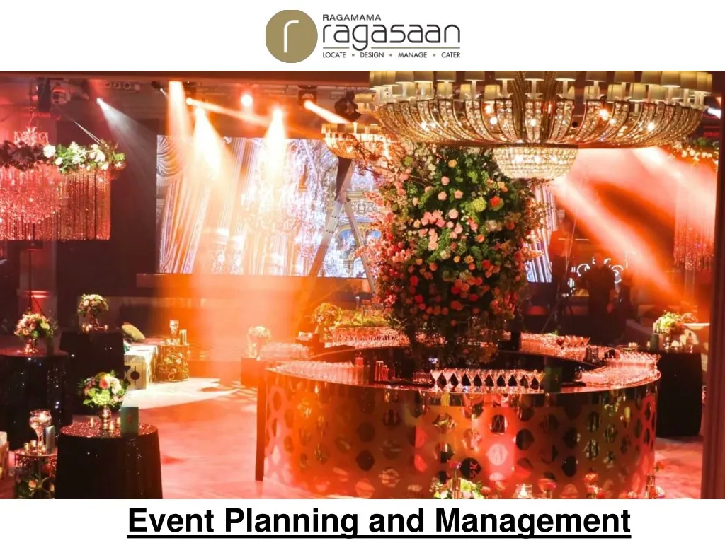 event planning and management