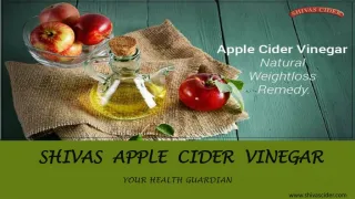 Apple Cider Vinegar - slide 1