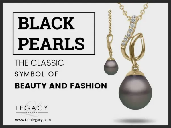 Black Pearl Earrings and Necklaces – Beautiful Style Statement