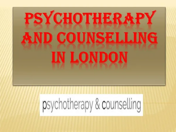 Get the best Psychotherapy in London