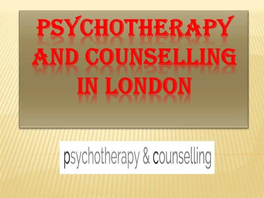 psychotherapy and counselling in london