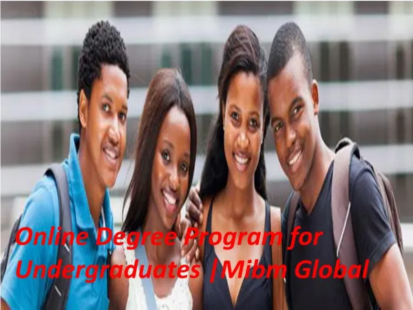 Online Degree Program for Undergraduates at Delhi