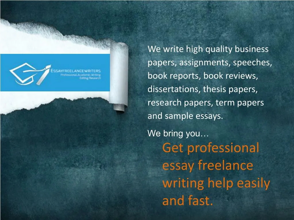 we write high quality business papers assignments