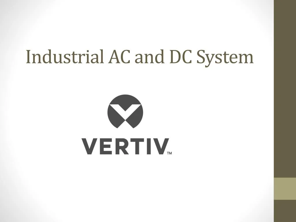 industrial ac and dc system