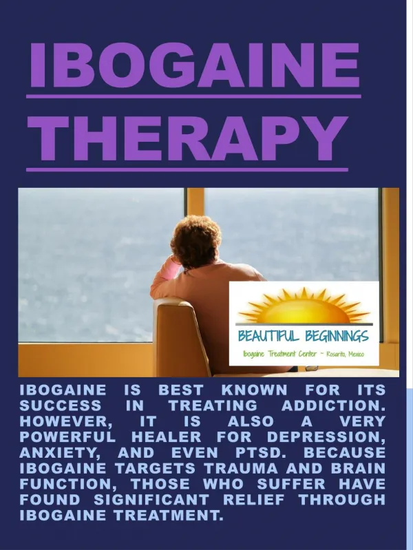 Ibogaine Therapy