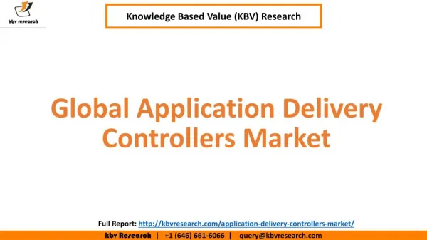 Global Application Delivery Controllers Market