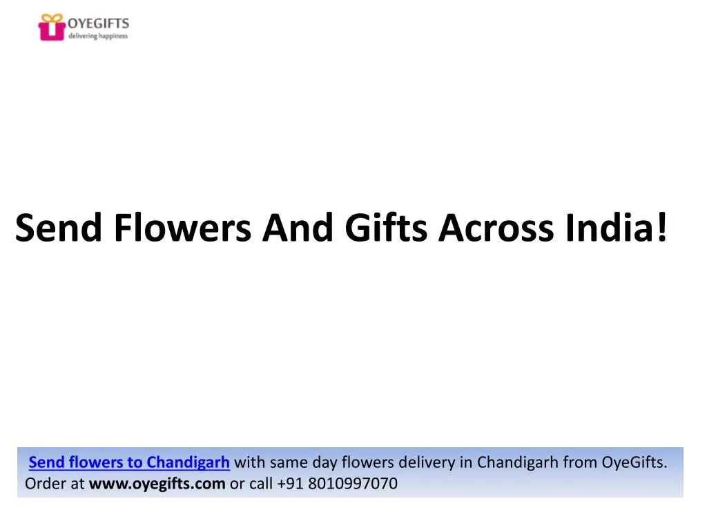 send flowers and gifts across india