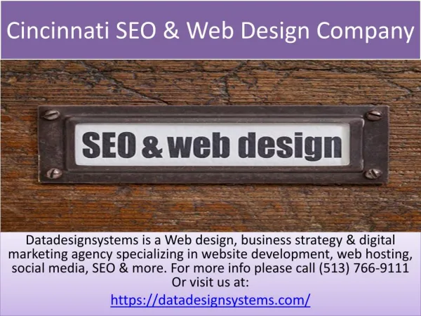 Cincinnati SEO & Web Design Company