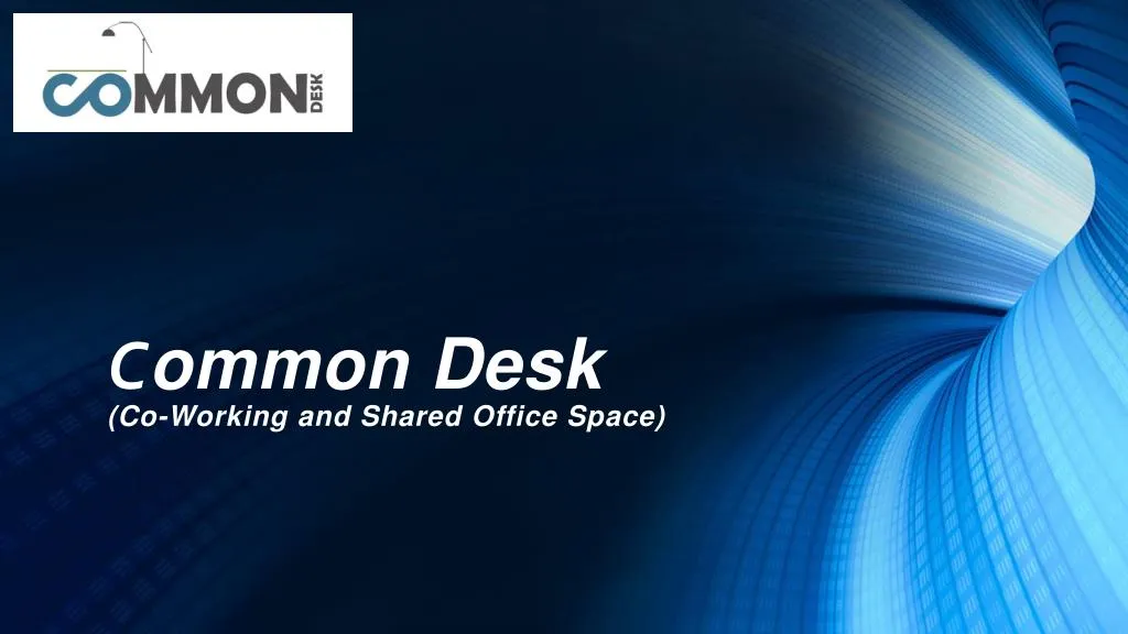 c ommon desk co working and shared office space