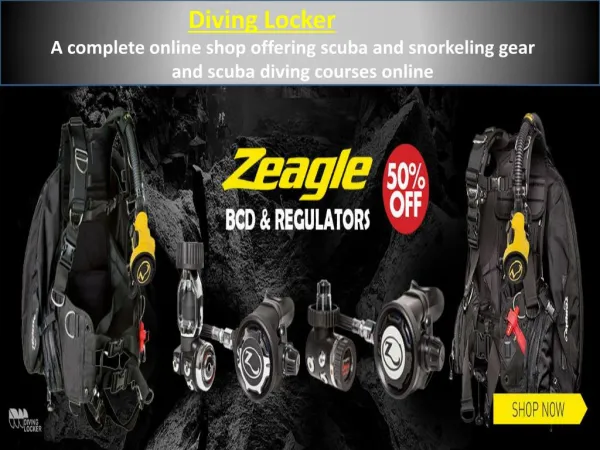 Diving Locker – With Scuba Diving Gear Shop and Diving Courses