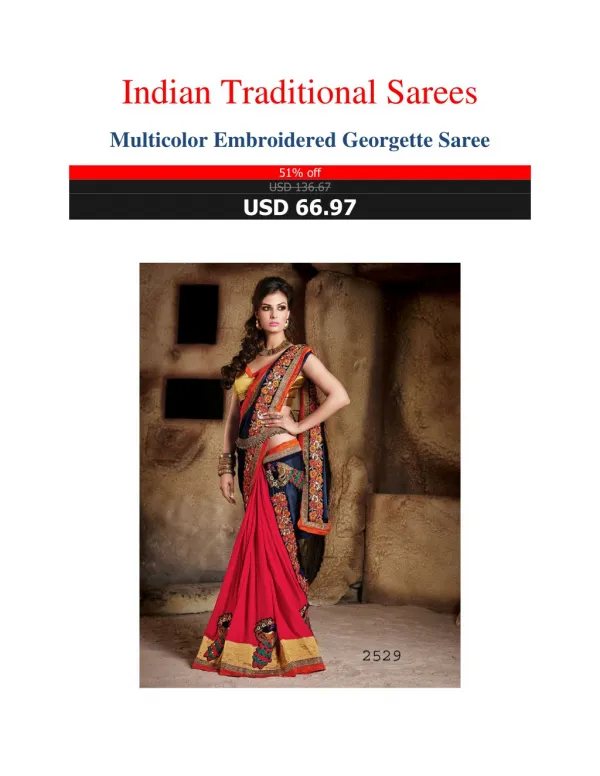 Indian Traditional Sarees